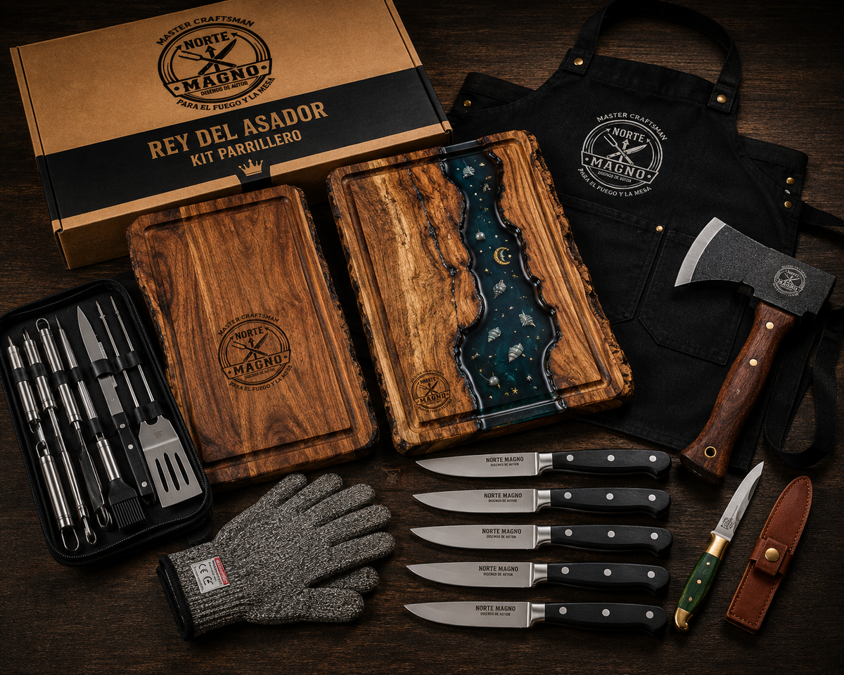 Kit Rey del asador— Experiencia Norte Magno